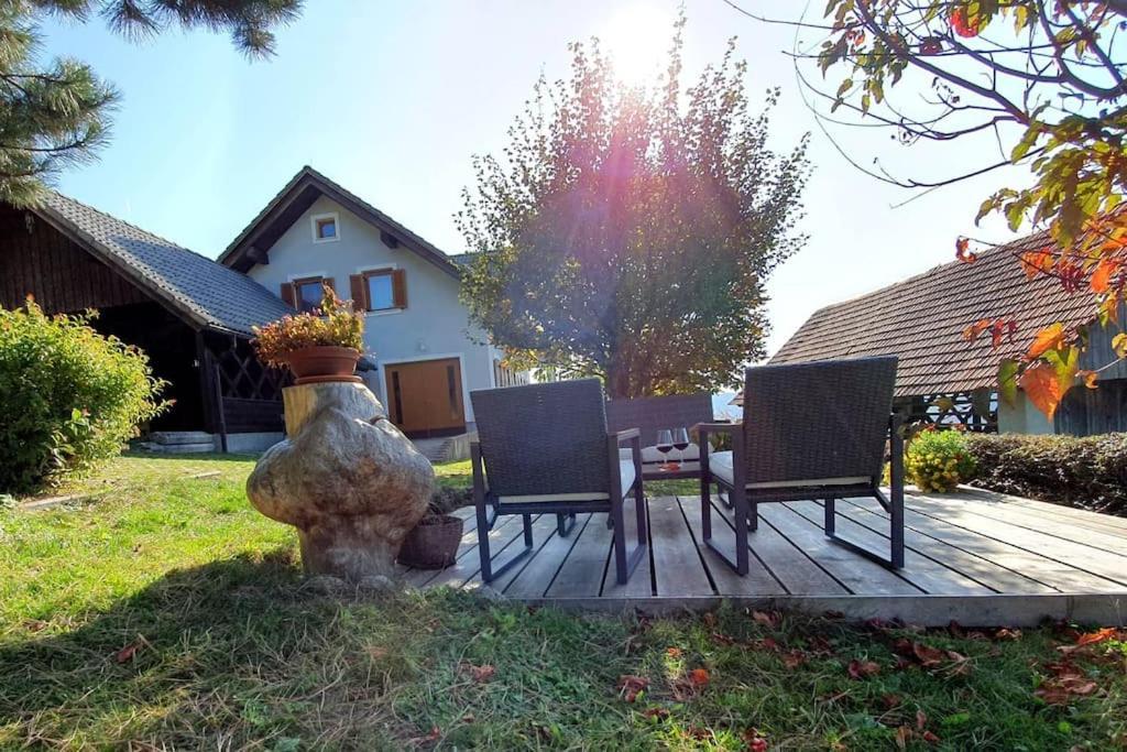 House Pucnk-Beautiful Countryside Villa Zelezniki Exterior photo